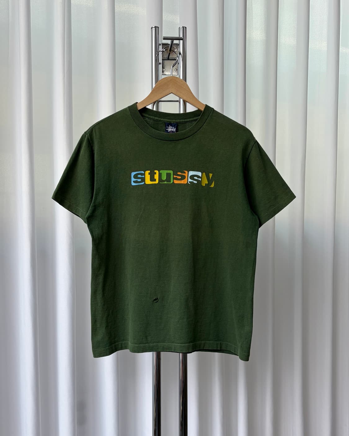 [M]스투시 USA 90s 올드 반팔 티셔츠 상품이미지2