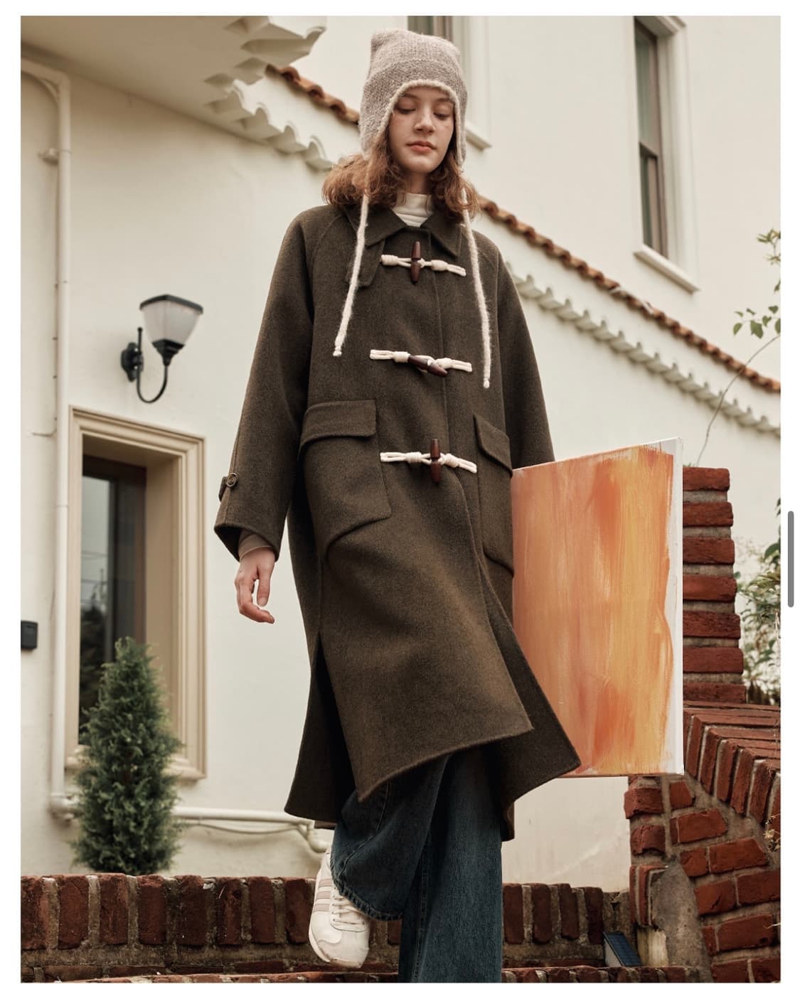 (새상품) 캐시미어 떡볶이코트 (정가499,000원) 상품이미지3