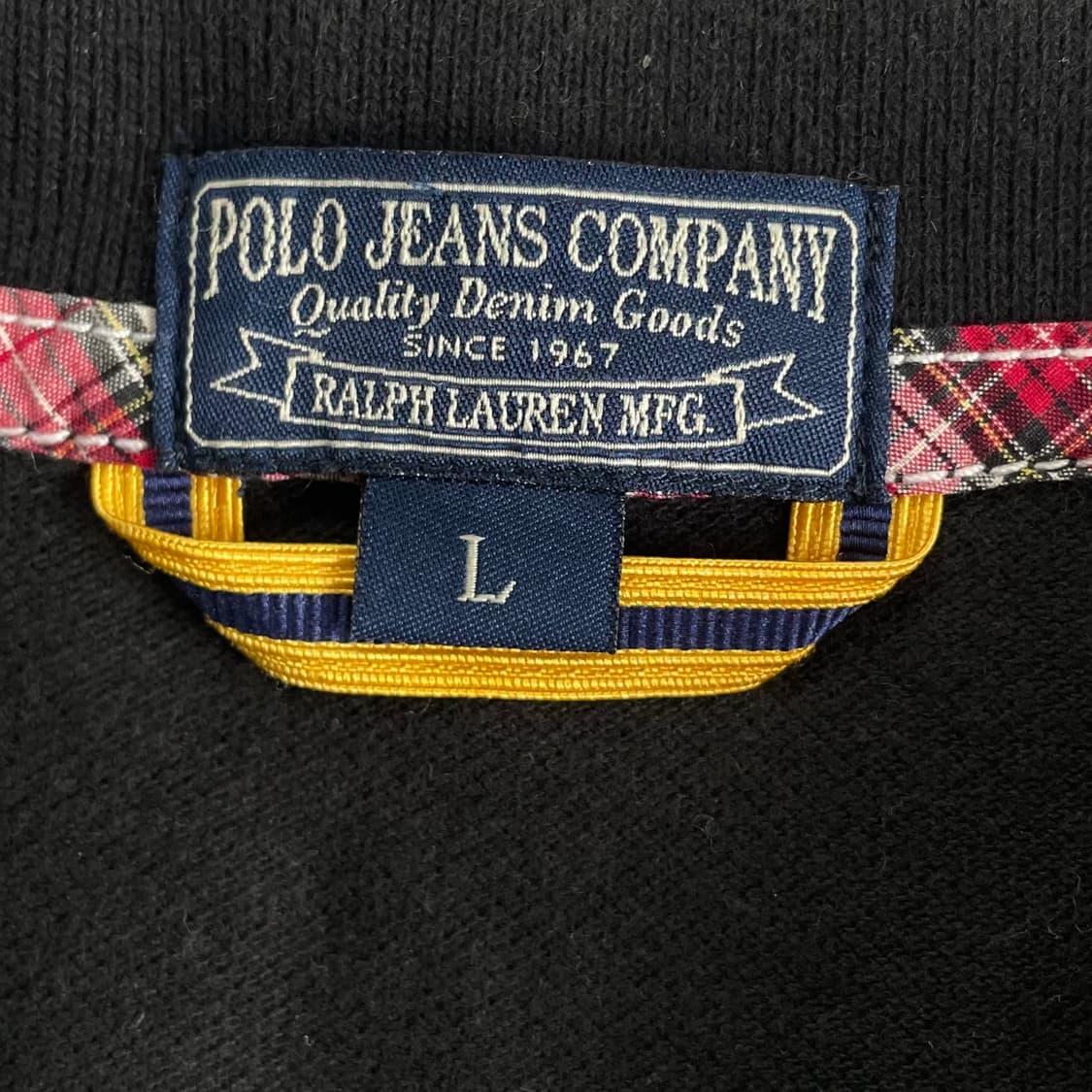 Polo  폴로 랄프로렌 코튼 엠브로이드 블랙 pk 티셔츠 상품이미지4