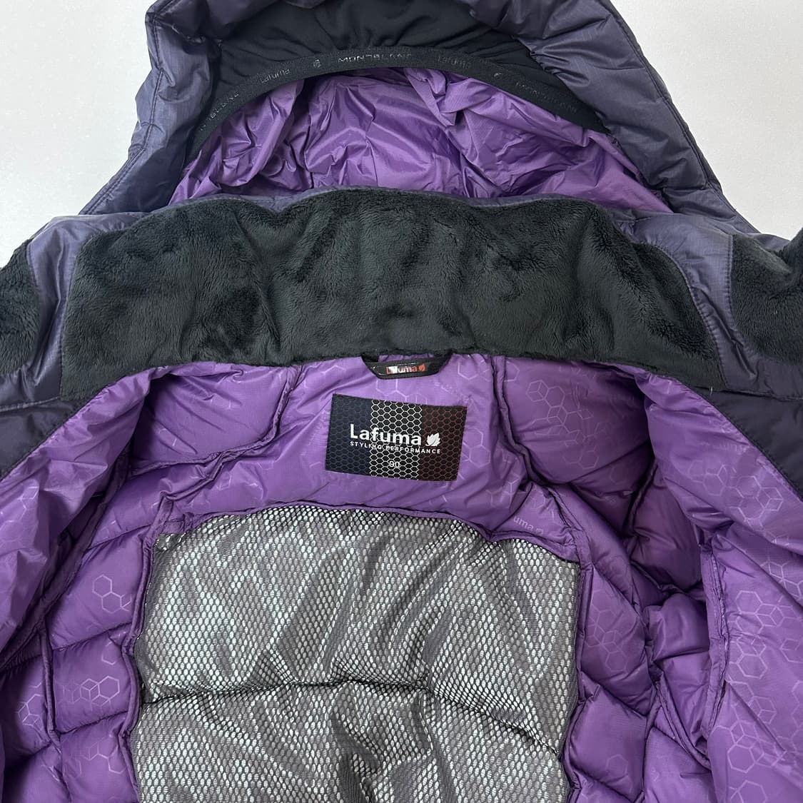 (새상품) 라푸마 여성 윈드스토퍼 구스다운 패딩점퍼 90 J28 상품이미지9