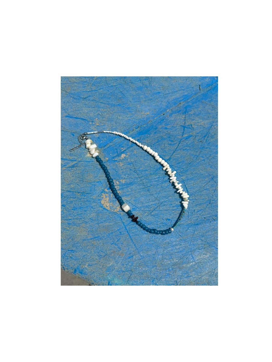 [rrrocnoc] mar fragment 산호 비즈목걸이 상품이미지8