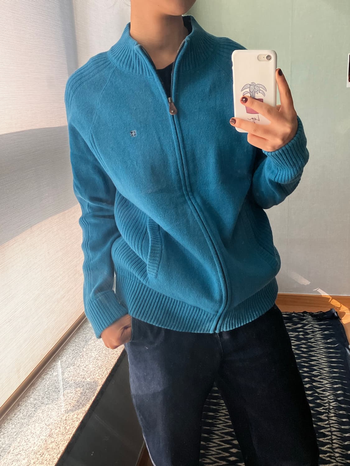 Conus by Caspi 니트 집업 상품이미지3