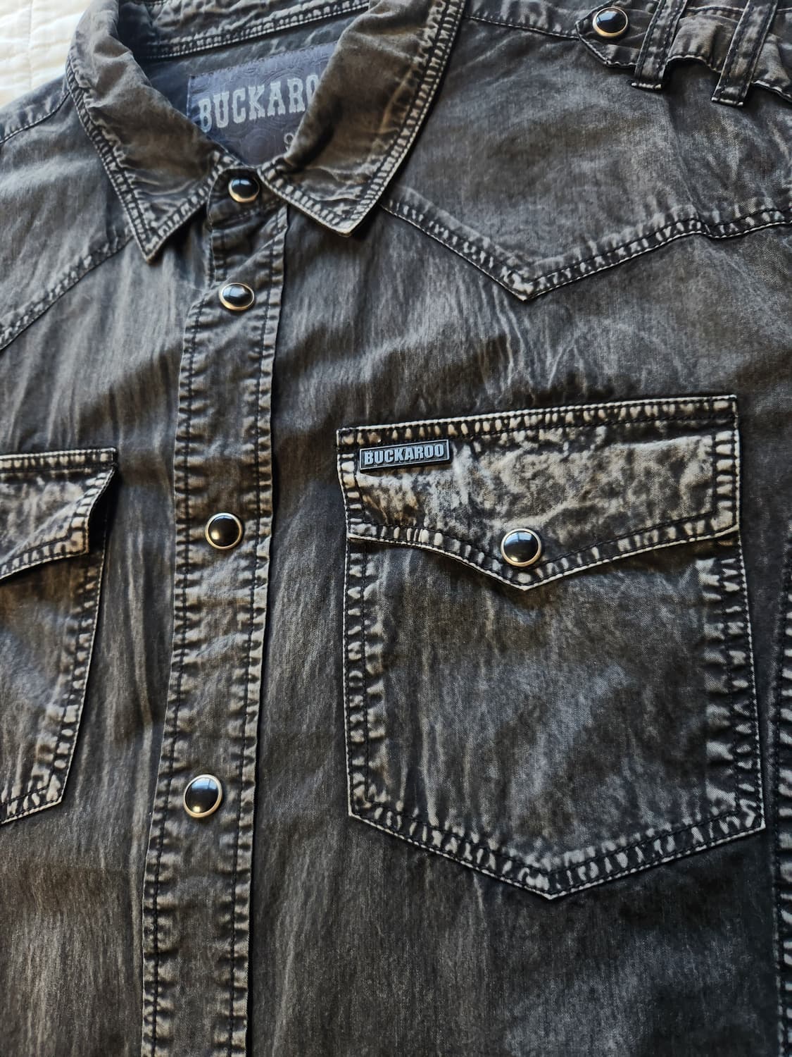 BUCKAROO 워싱 셔츠 상품이미지4