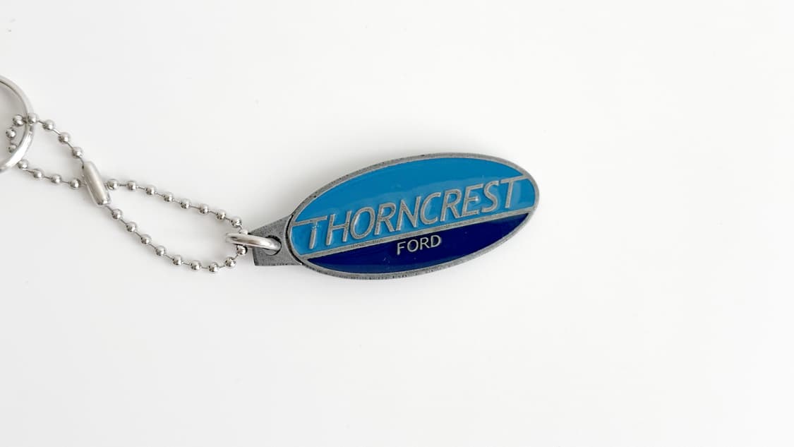 포드 빈티지 메탈릭 자동차 키체인 키링 ‘THORNCREST’ 상품이미지7