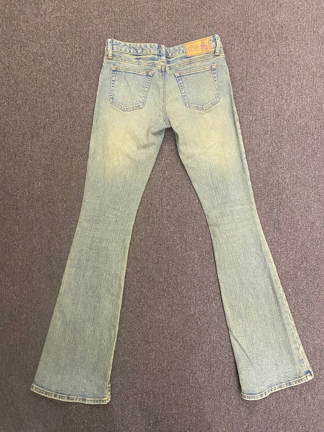 M)CECIL McBEE Japanese vintage 여성 데님팬츠 상품이미지7