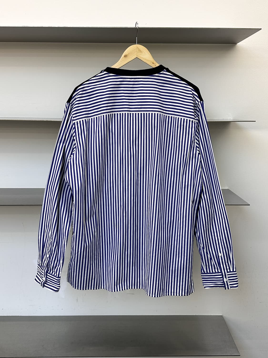 솔리드 옴므 19ss 스트라이프 레이어드 니티드 셔츠 상품이미지3