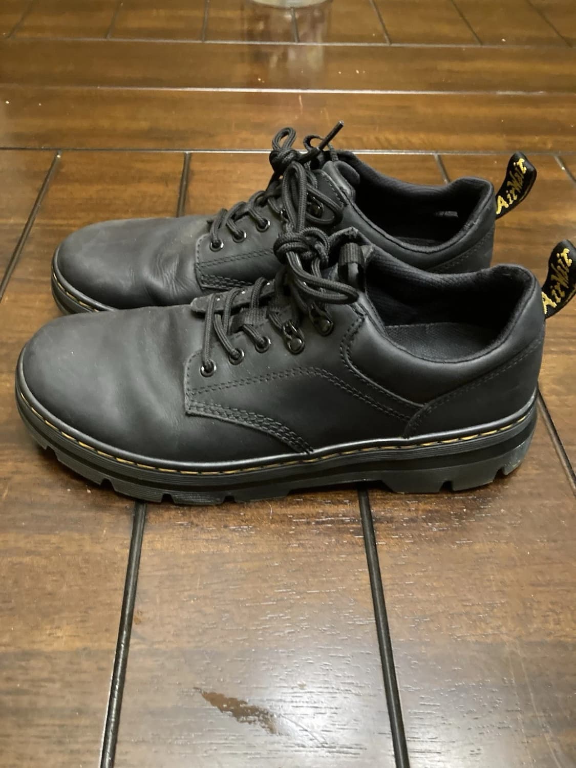 닥터마틴 리더 와이오밍 레더 유틸리티 슈즈 블랙 290 상품이미지2