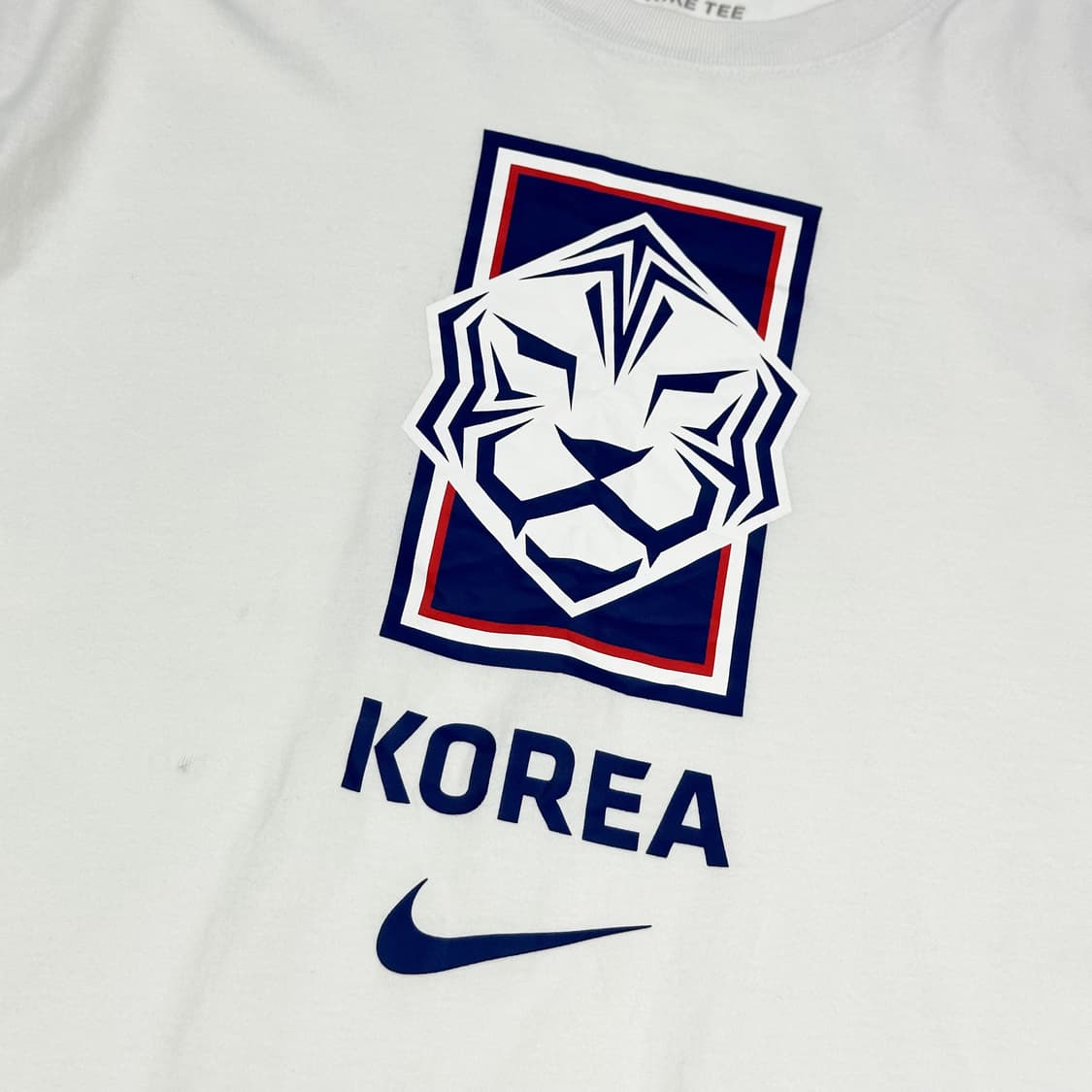 나이키 스우시 국대 화이트 반팔티 (XL) 상품이미지3