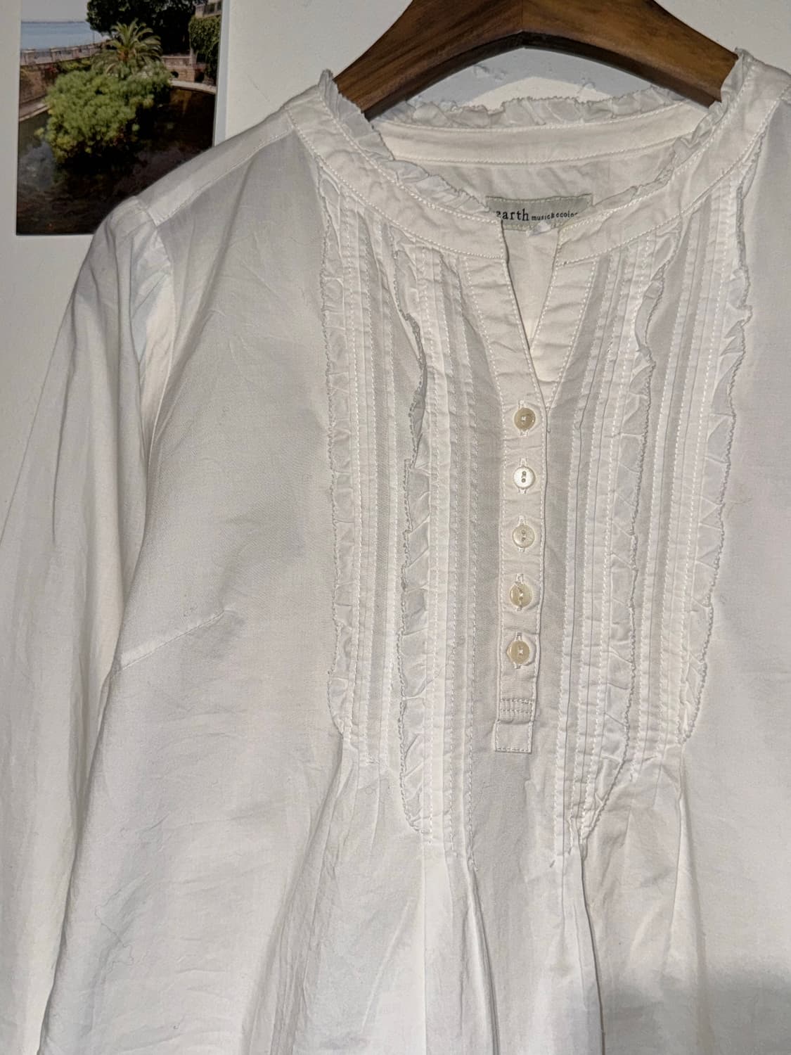 earth music 셔츠 원피스 상품이미지3