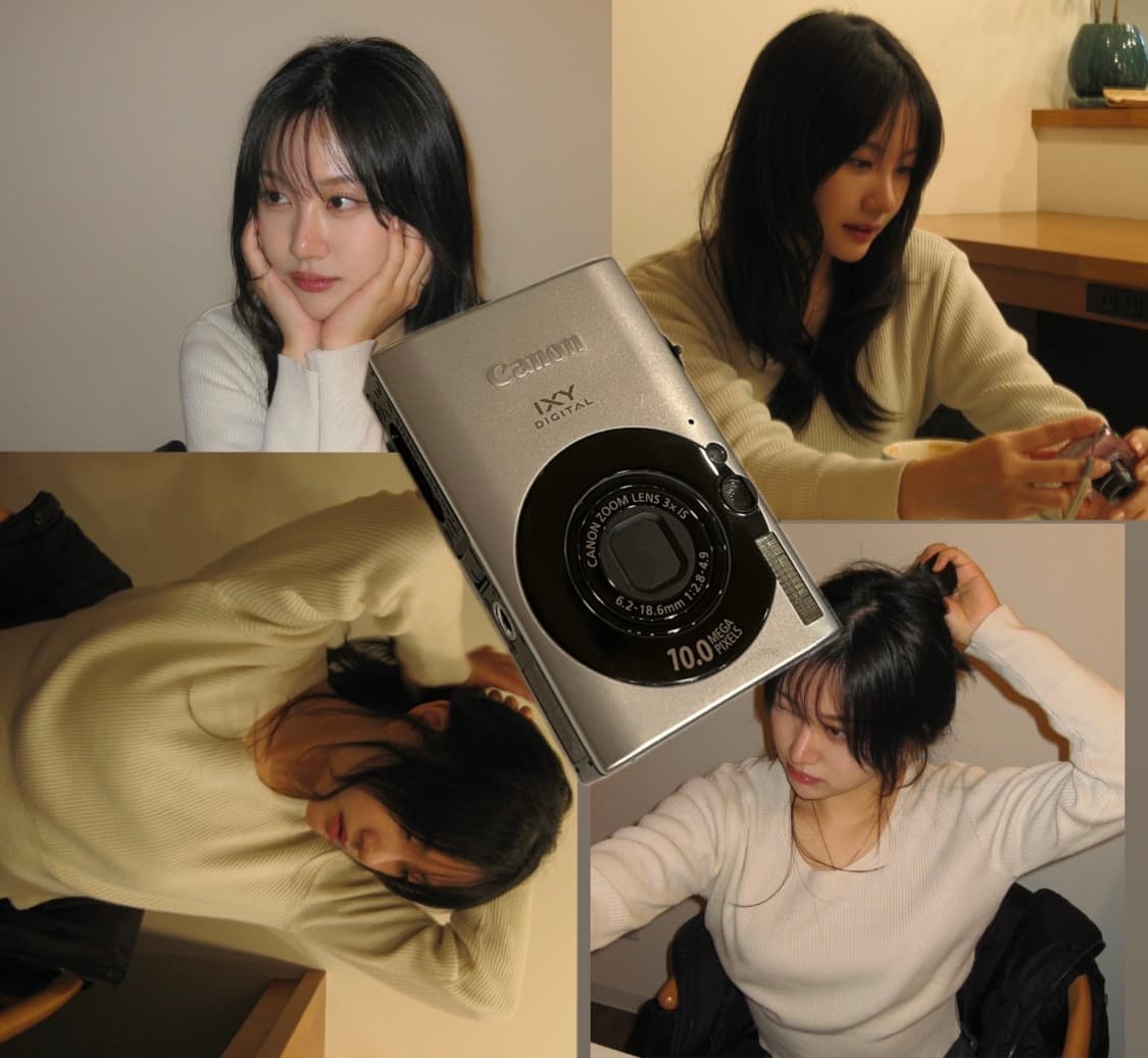 연예인 디카 캐논 IXY 25 IS 작례o 상품이미지1