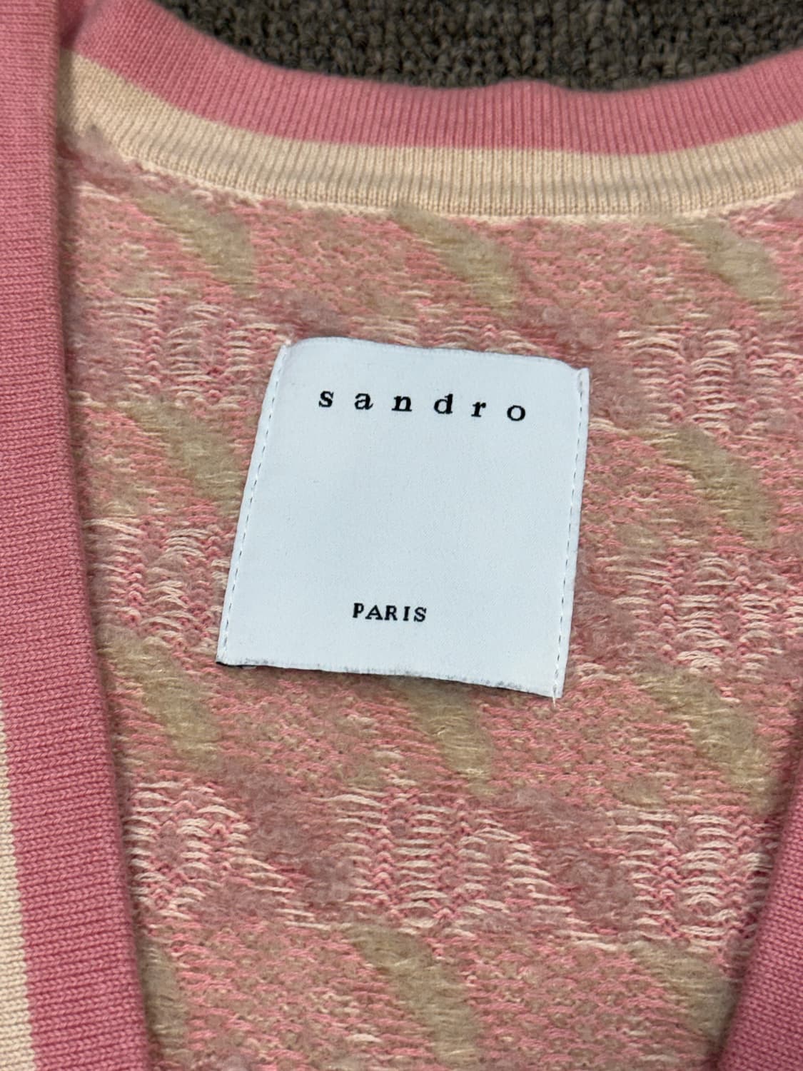 Sandro 산드로 트위드 가디건 상품이미지3