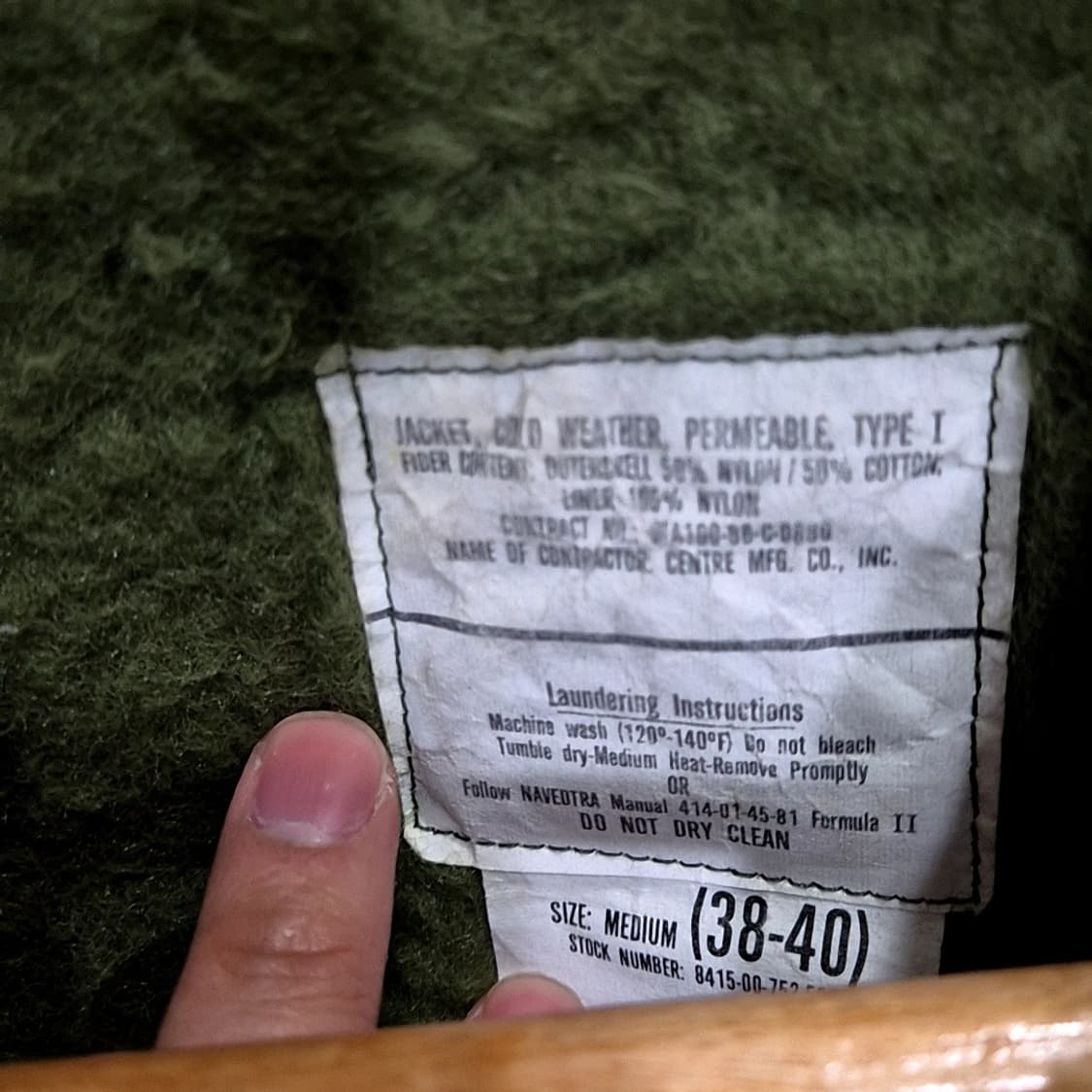 오리지널 A2 덱 자켓 상품이미지6