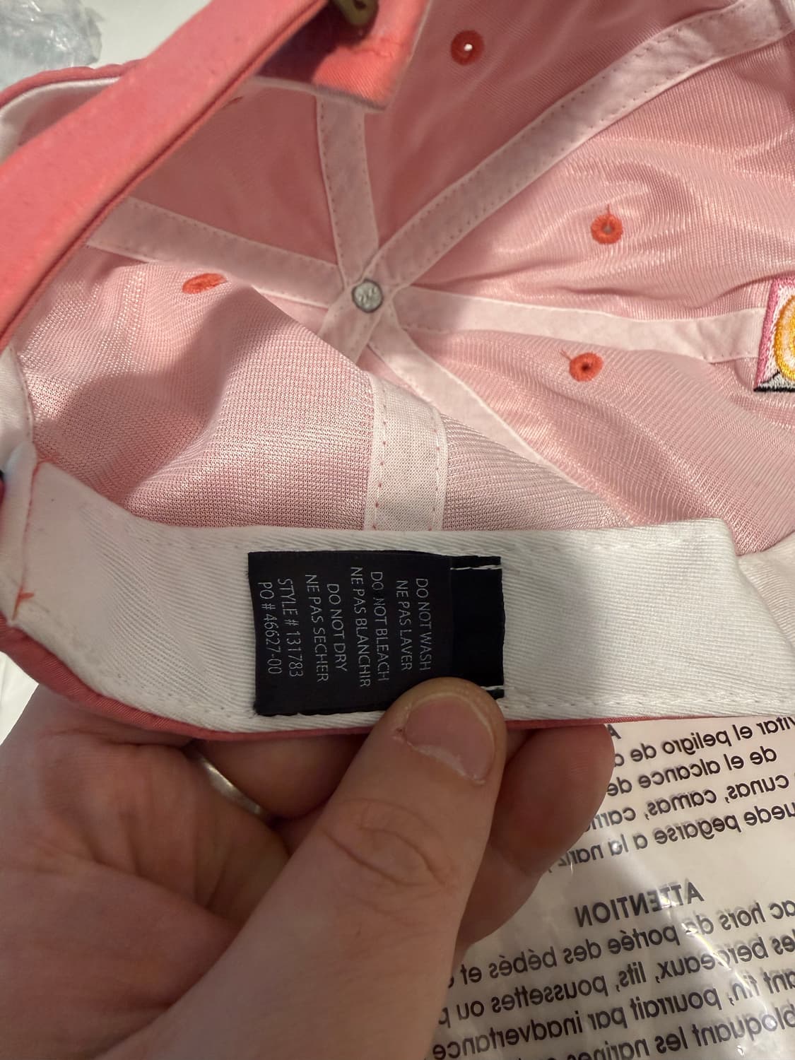 17SS 스투시 S스퀘어 로우프로 캡  상품이미지5