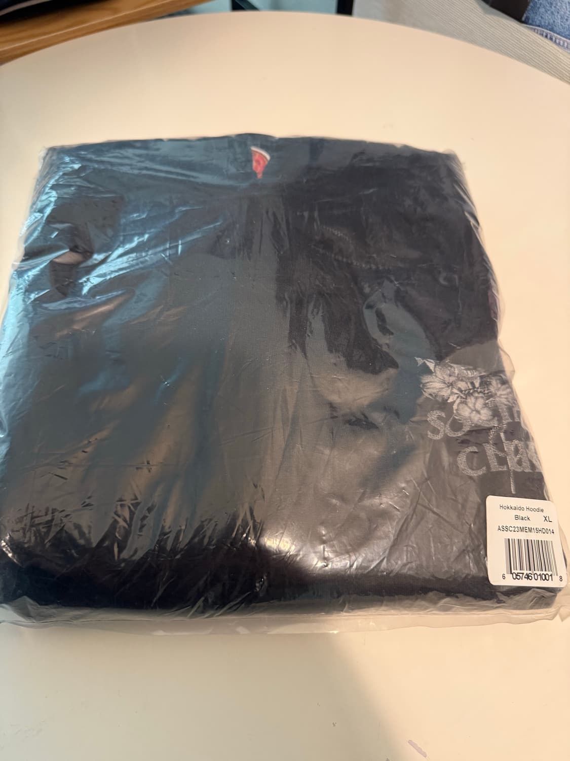 안티소셜클럽 hokkaido 리플렉티브 후드티 XL 새상품 상품이미지5