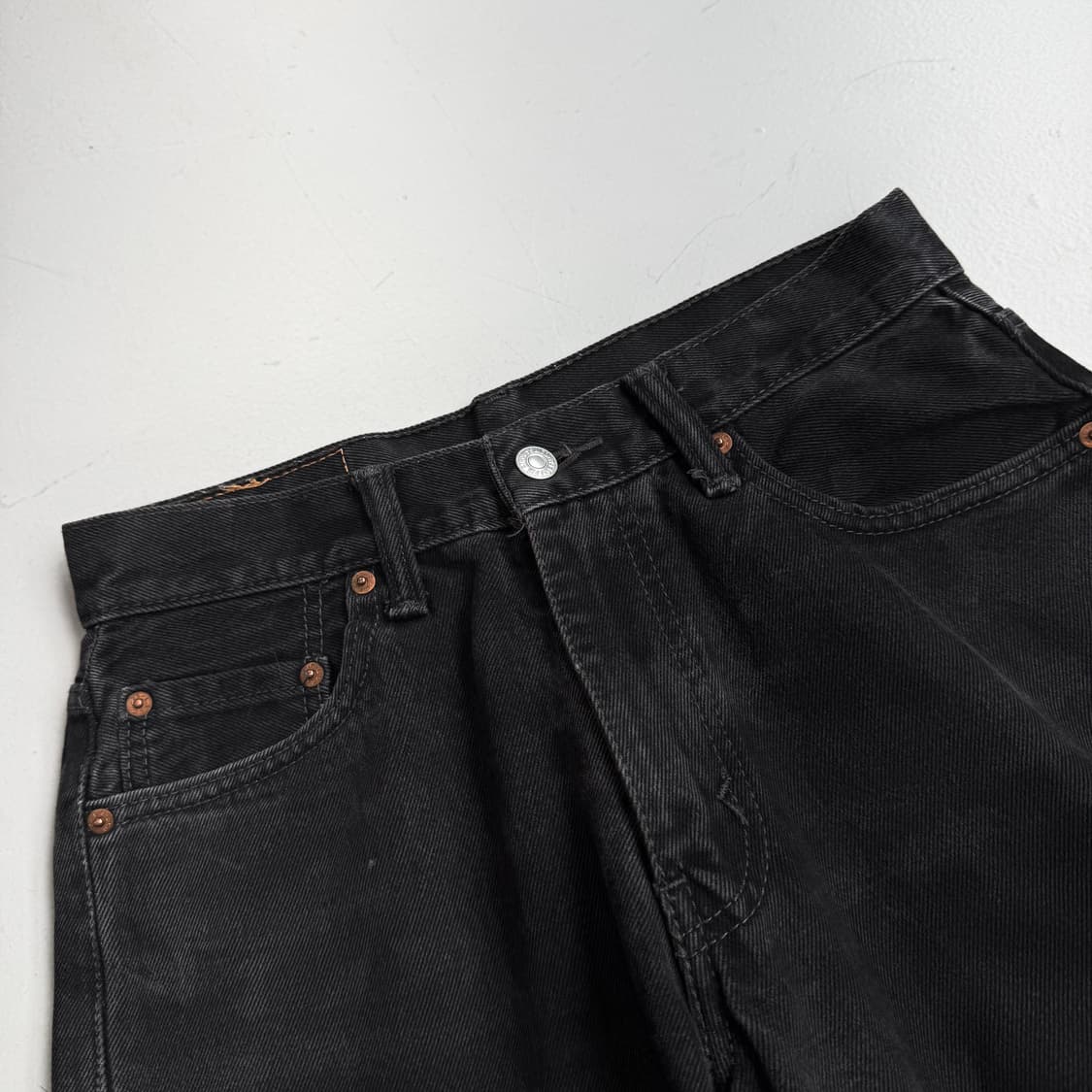 리바이스 550 흑청 데님팬츠 상품이미지4
