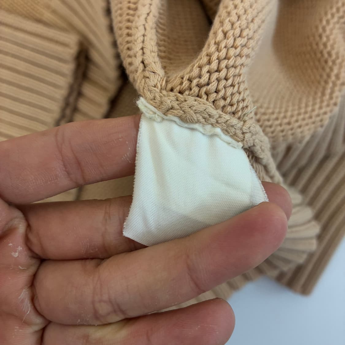 Polo 폴로 랄프로렌 베이지 헤비코튼 니트 상품이미지5