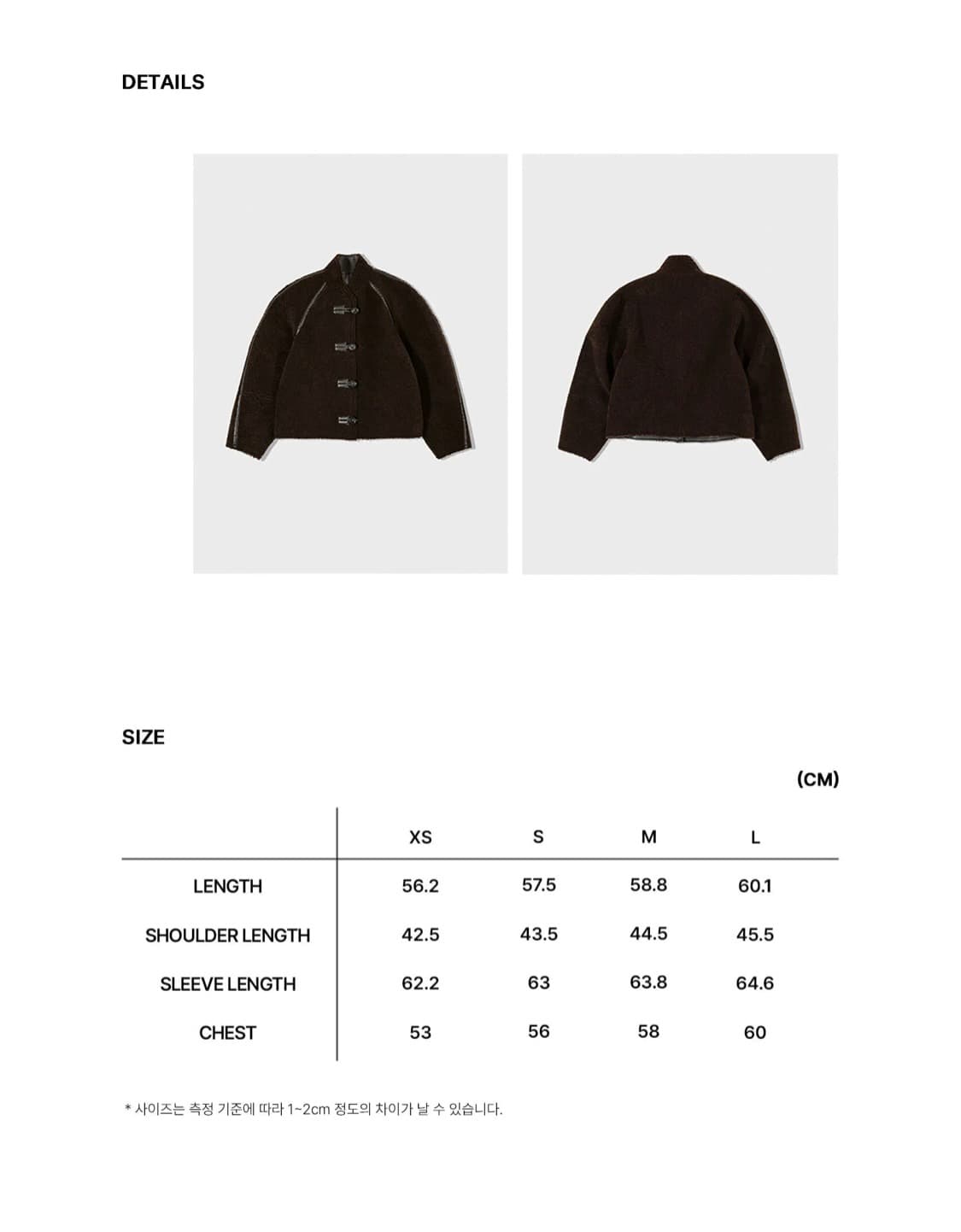 로우클래식 23Fw 리버시블 코트 브라운 상품이미지2