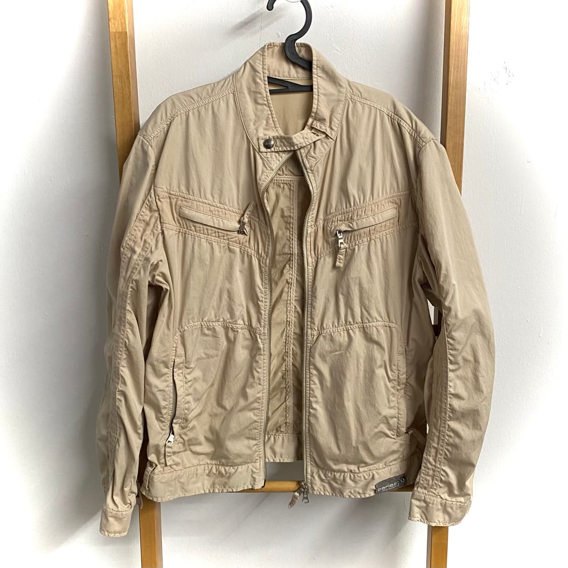 100 series 시리즈 베이지 싱글 자켓 상품이미지1