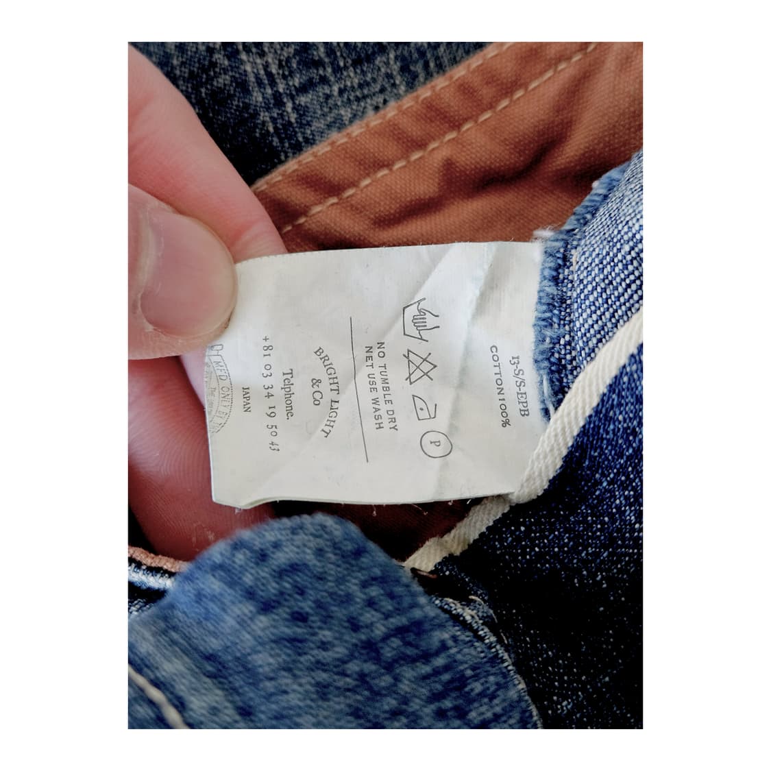 올드조 40s 타입1 데님 자켓 상품이미지9