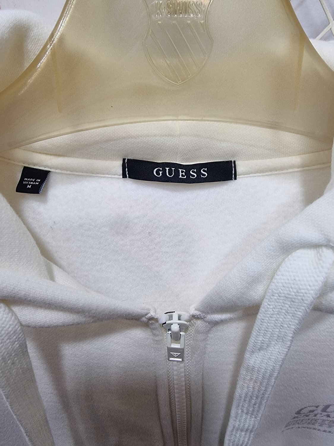 게스 기모 오버핏 후드 집업 (C726 상품이미지3