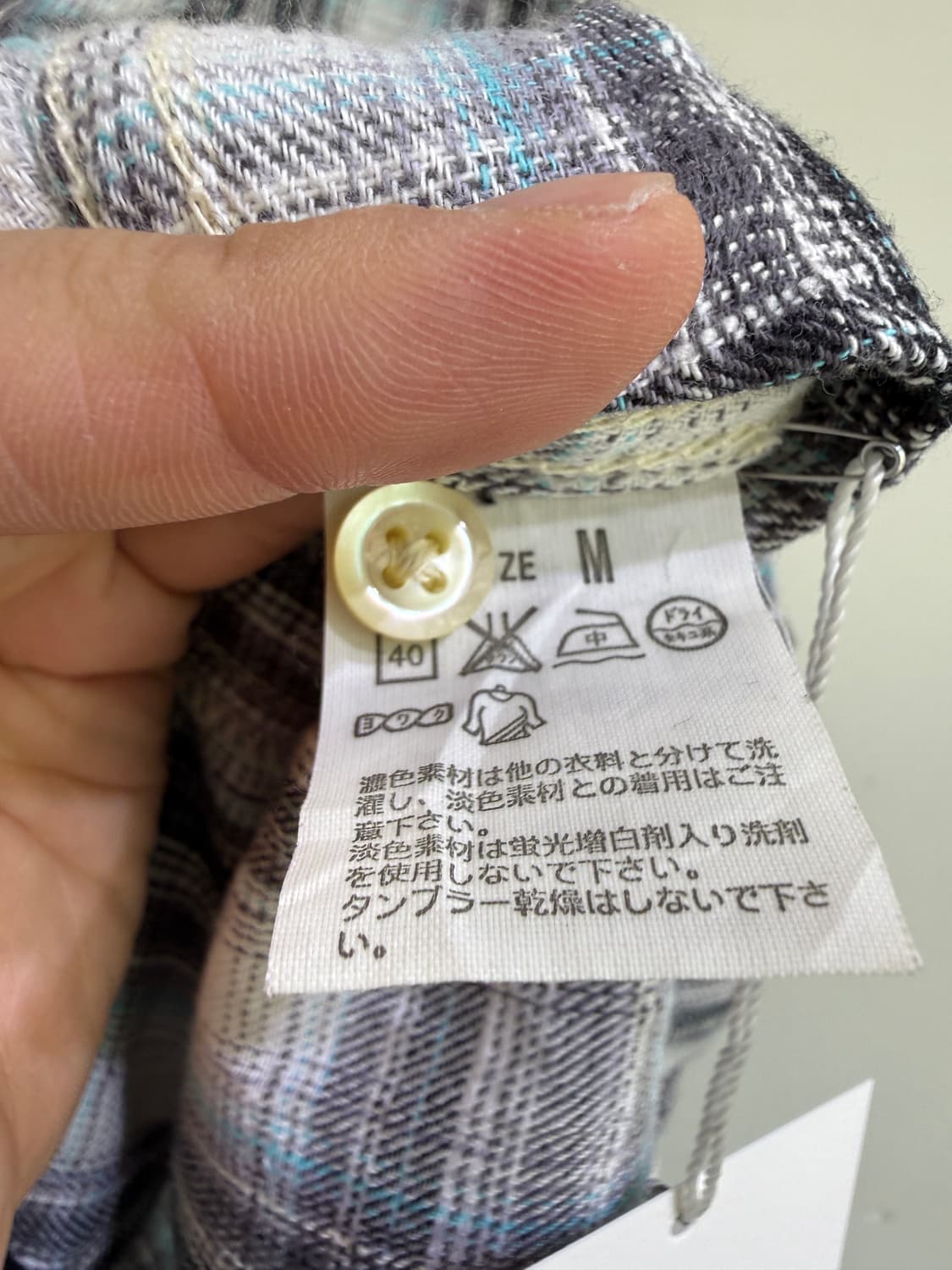 LEVIS 체크 반팔 집업 셔츠  상품이미지8