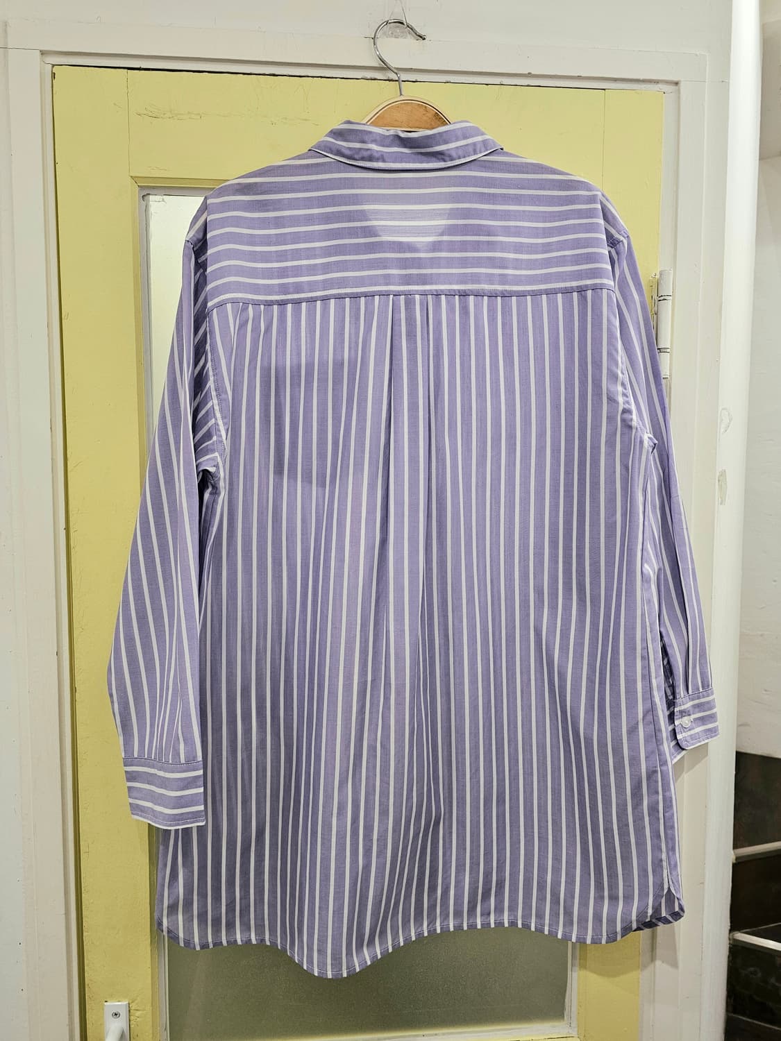 Japan 연보라 스트라이프 셔츠 상품이미지6