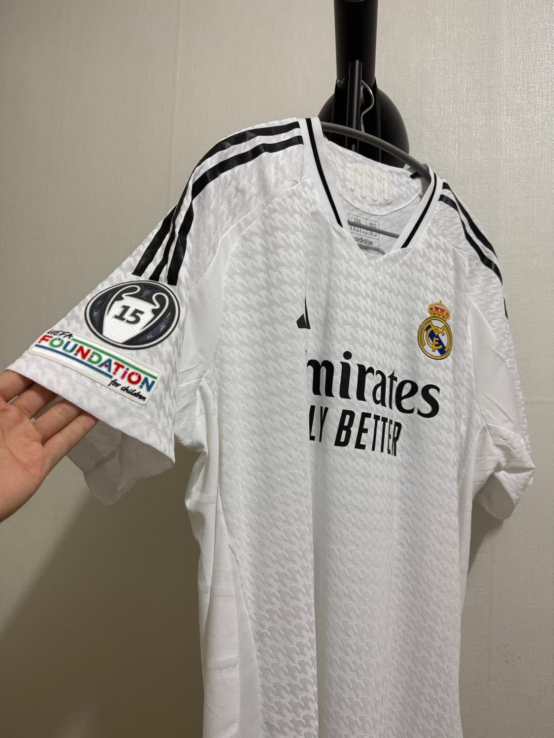 레알마드리드 24/25 벨링엄 어센틱 유니폼(풀마킹) 상품이미지2