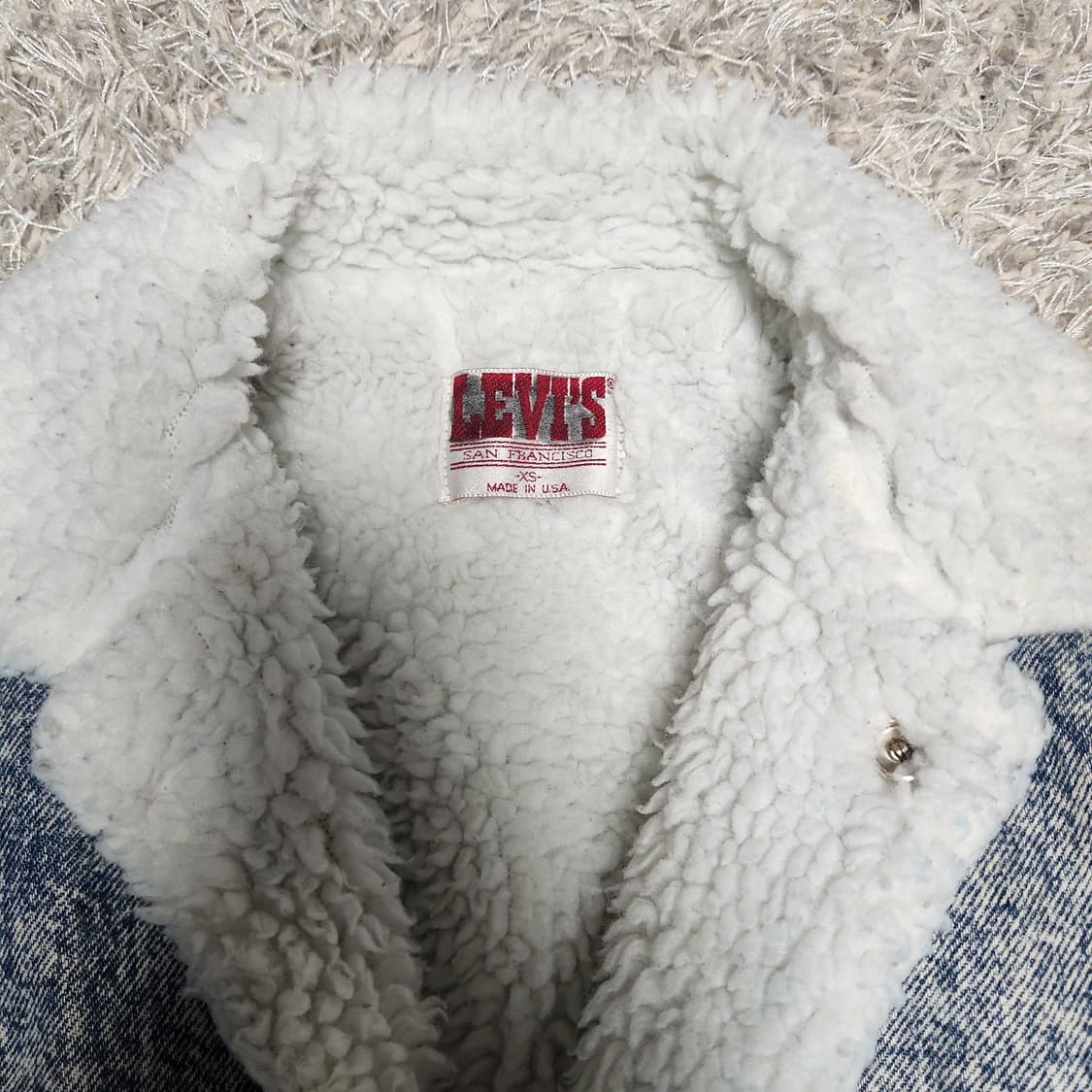 MADE IN USA 리바이스 쉐르파 자켓 상품이미지3