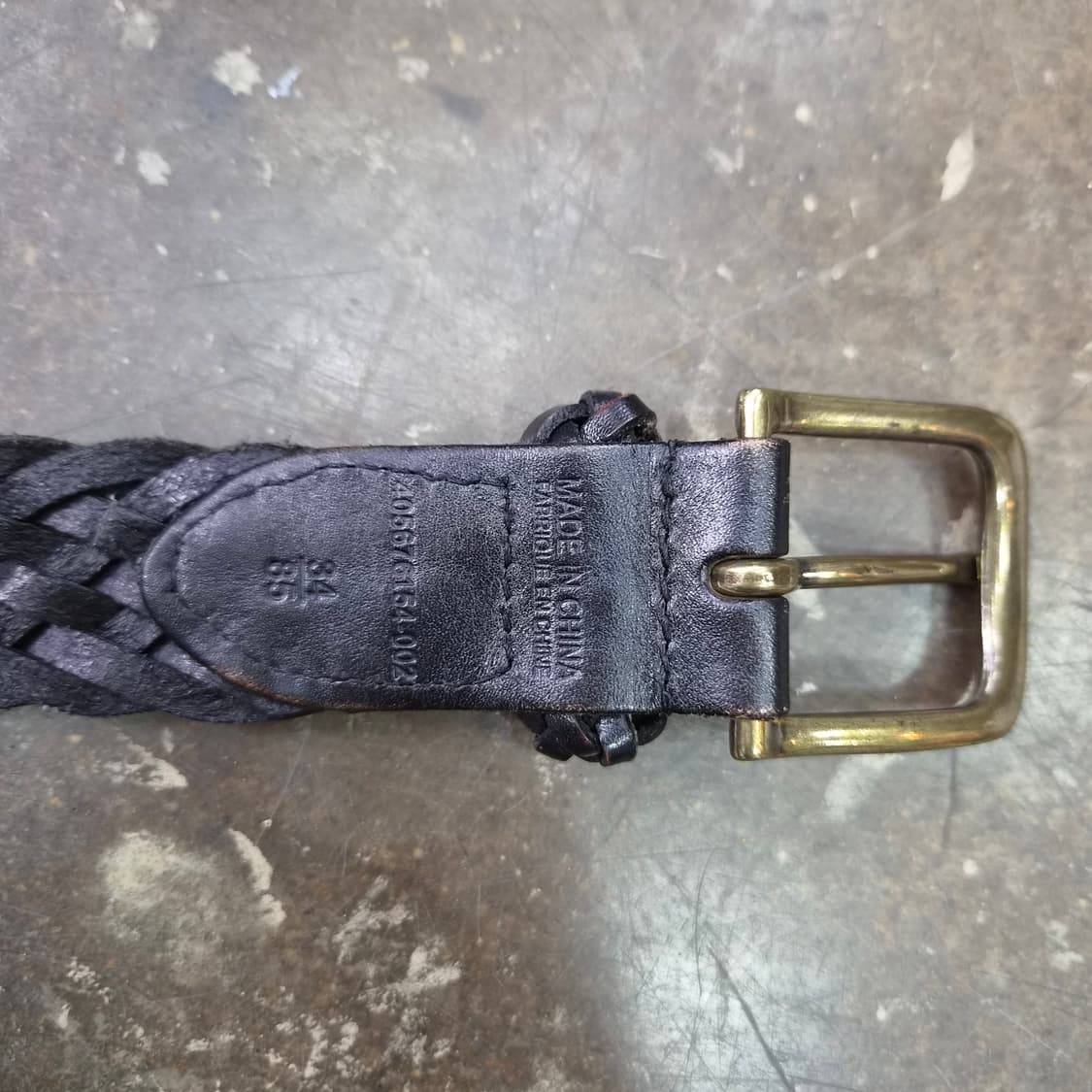 폴로 랄프로렌 가죽 웨빙벨트 위빙벨트 아메카지 워크웨어 상품이미지4