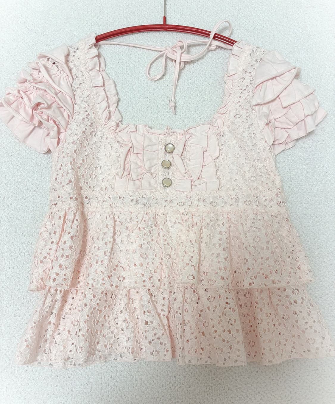 트랄라라 블랙 코트 리즈리사 블라우스 세트 히메갸루 라떼갸루 상품이미지2