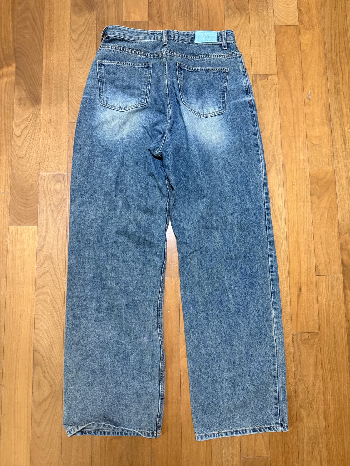 REETKEEM- TWEEN CAT WIDE JEANS (M사이즈) 상품이미지3