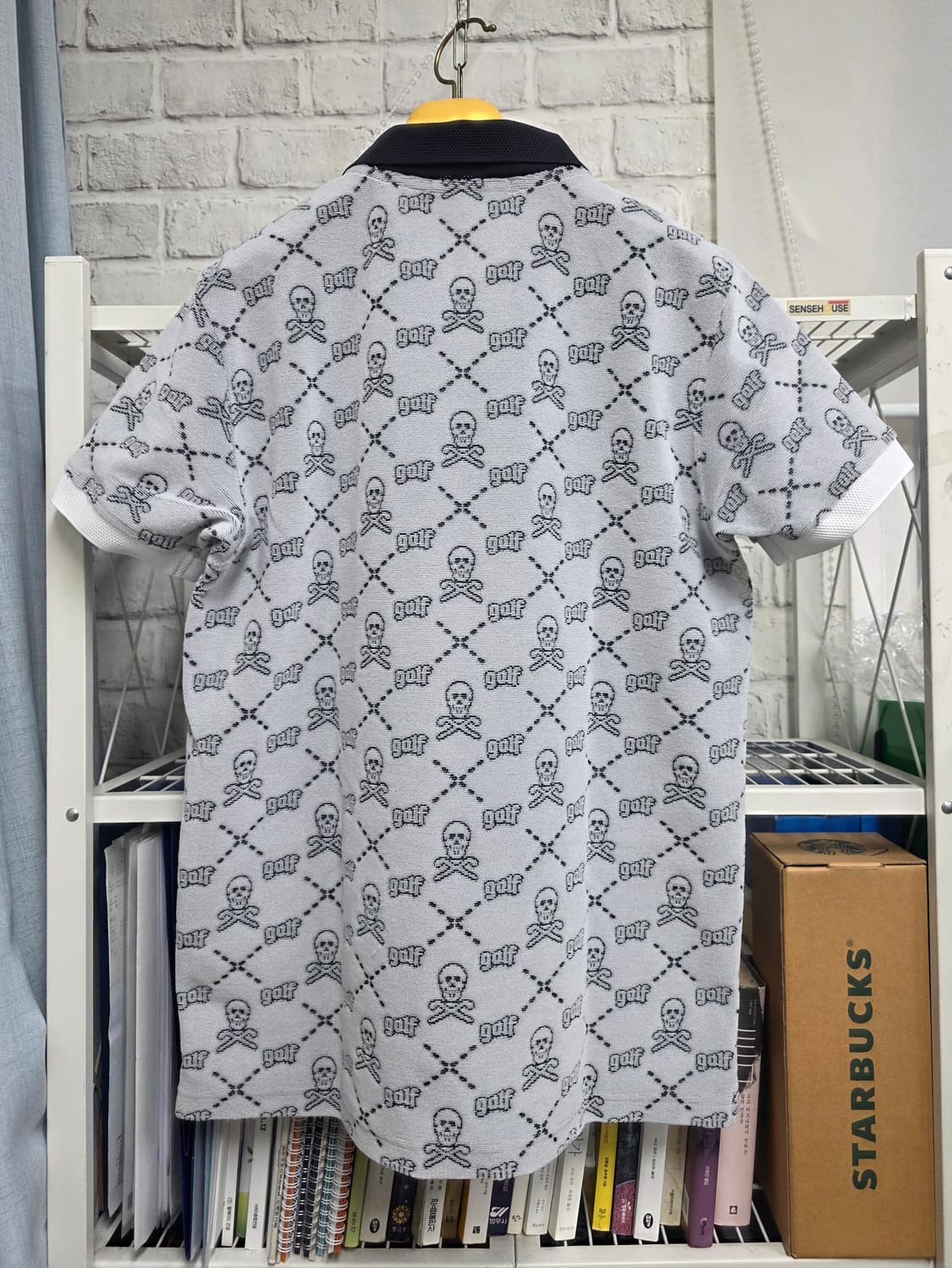 마크앤로나 남성 골프반팔티 100 스컬 폴로셔츠 MM64 상품이미지5