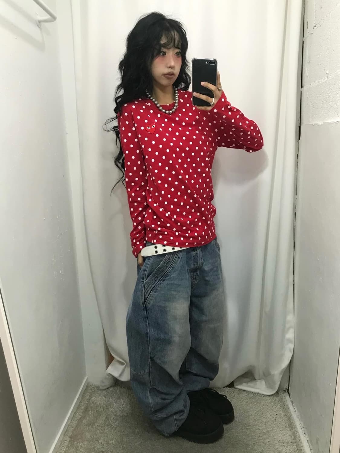 Comme Des Garcons Dots Long Sleeves 상품이미지3