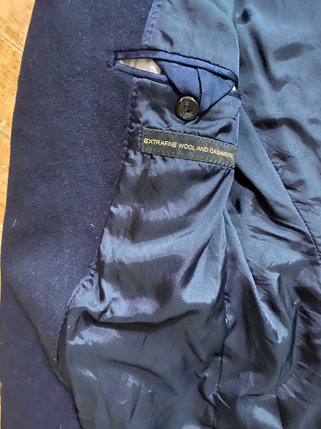 Massimo Dutti 남성 캐시미어 코트 46 (100) 상품이미지6