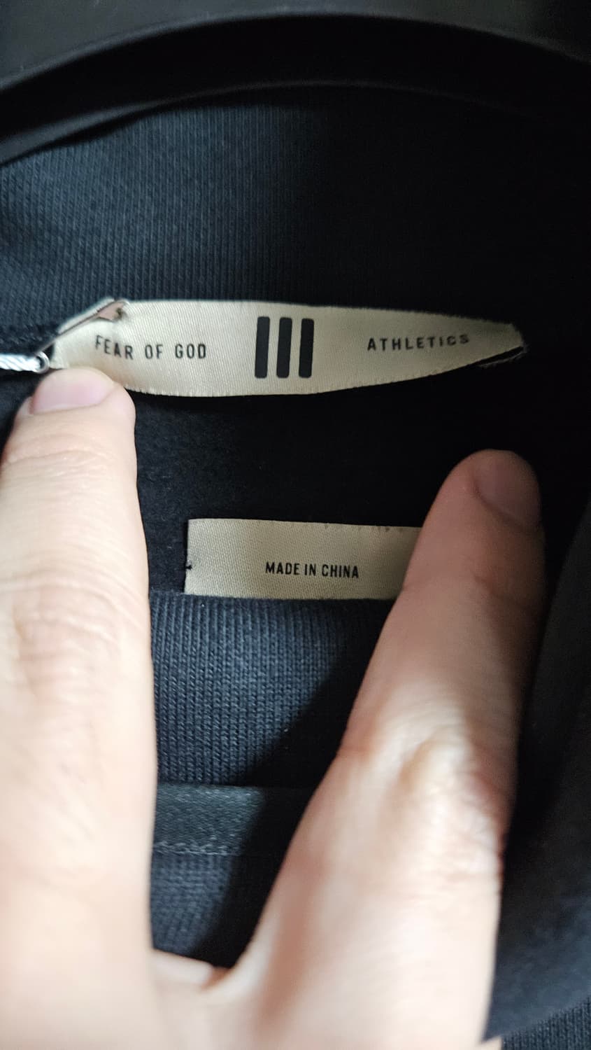 피어오브갓 FOG 아디다스 맨투맨 터틀넥 목폴라 정품 신품 상품이미지6