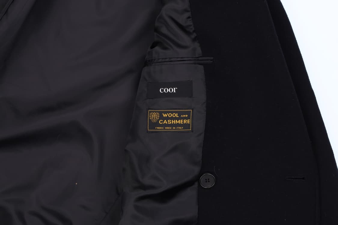 M 쿠어 택스처드 캐시미어 더블 코트 N7421 상품이미지4