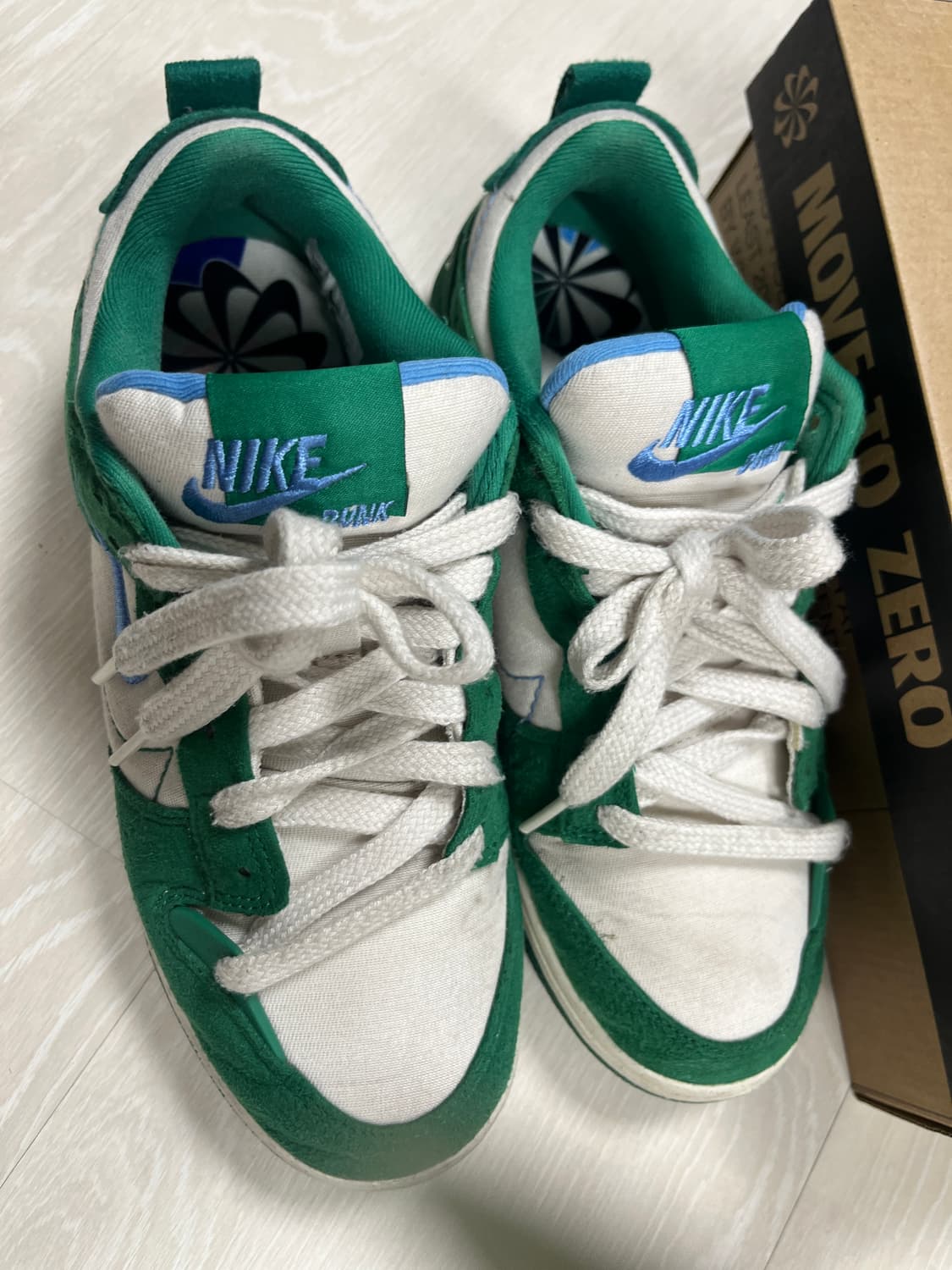 나이키 덩크 로우 디스럽트 2 그린 250 상품이미지2