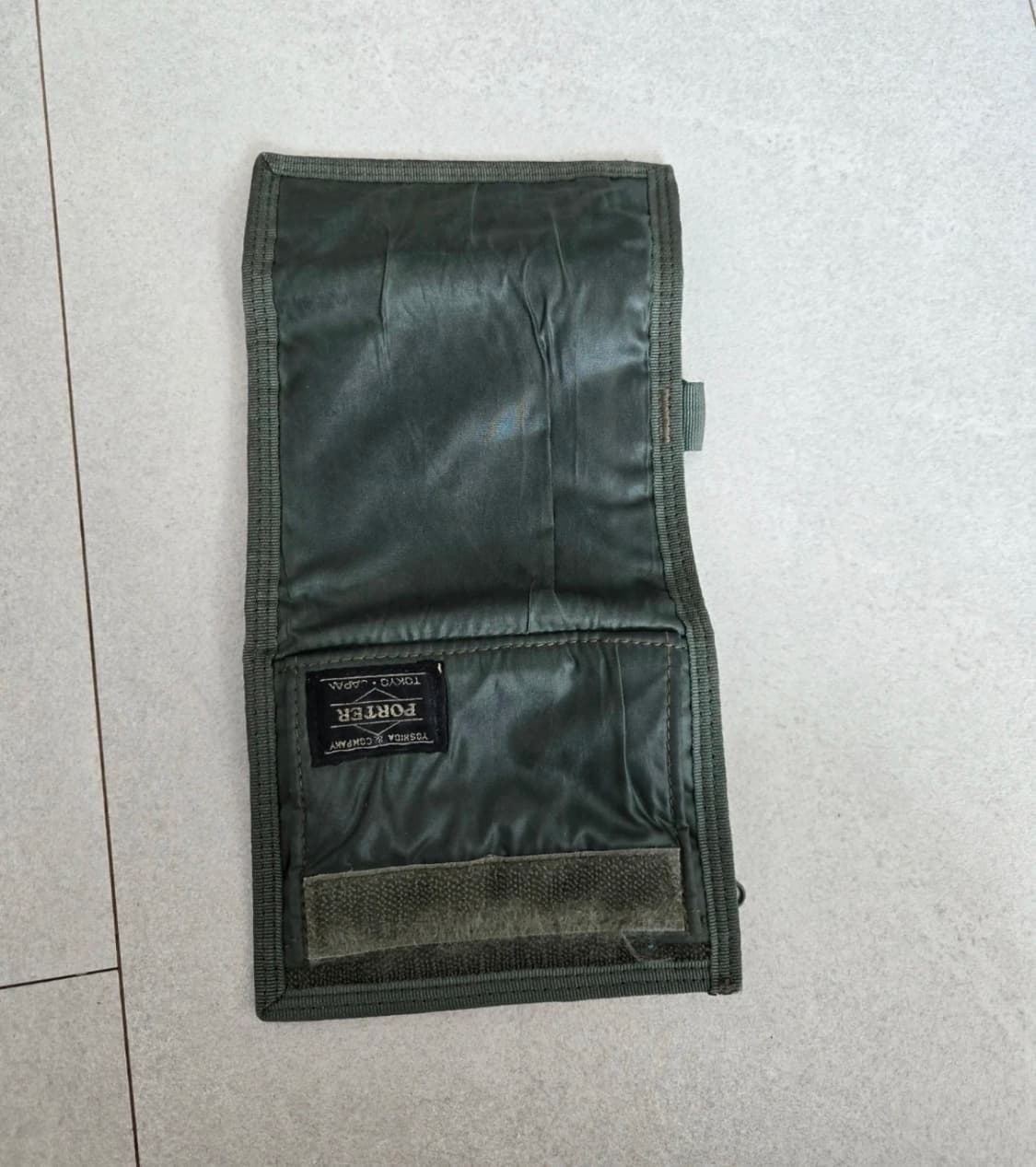 포터 탱커 반지갑 세이지그린 상품이미지5