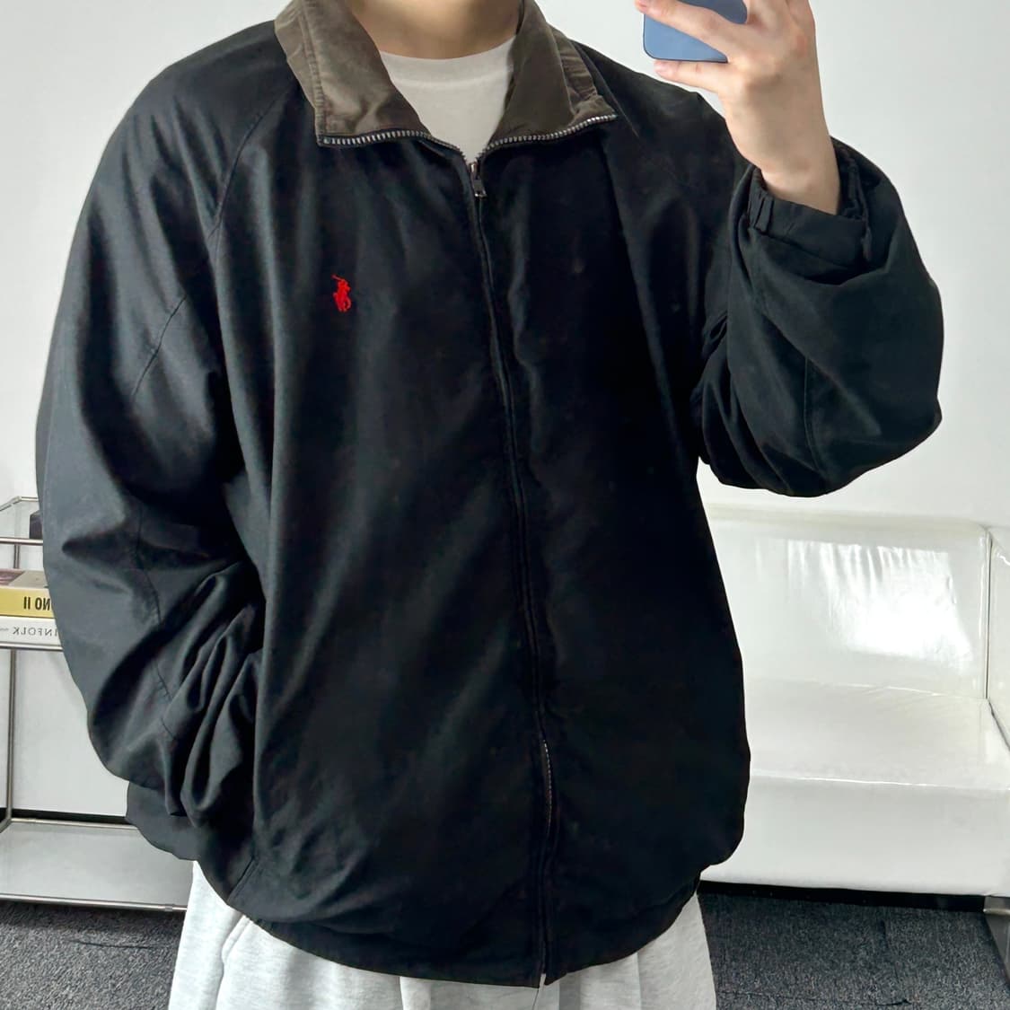 폴로 랄프로렌 레드포니 폴리쉘 자켓 XL 상품이미지1