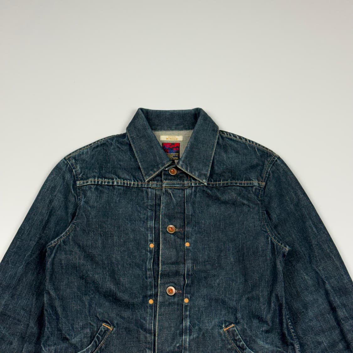 (95) 브루나보인 다라 데님 자켓 상품이미지3