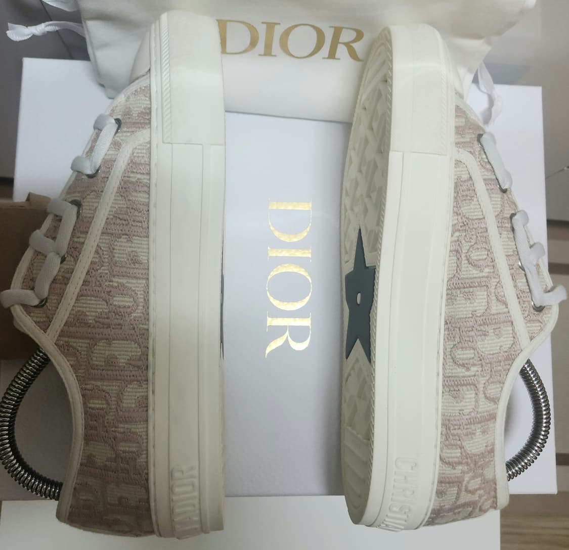 [정품] 디올 스니커즈 운동화 WalknDior 워크앤디올 오블리크 37 상품이미지3