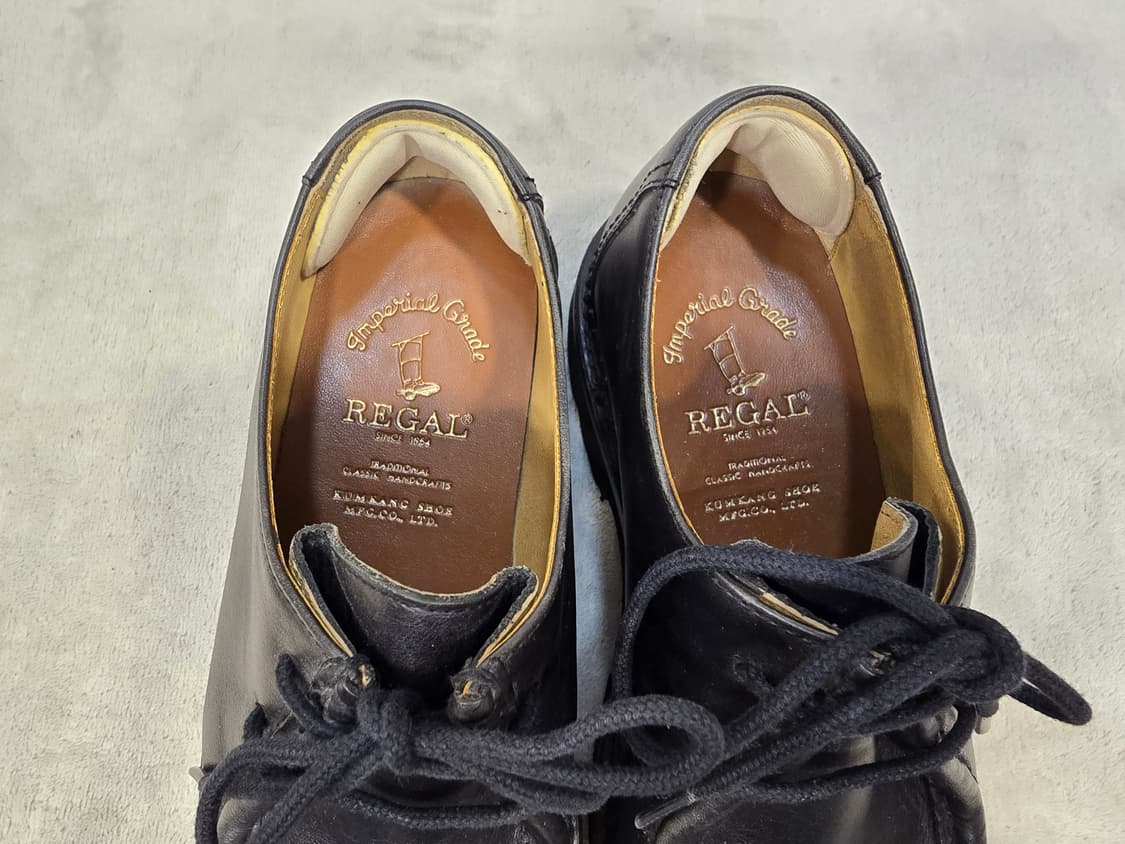 금강제화 리갈 비브람창 블랙 로퍼 더비슈즈 구두 250 상품이미지5