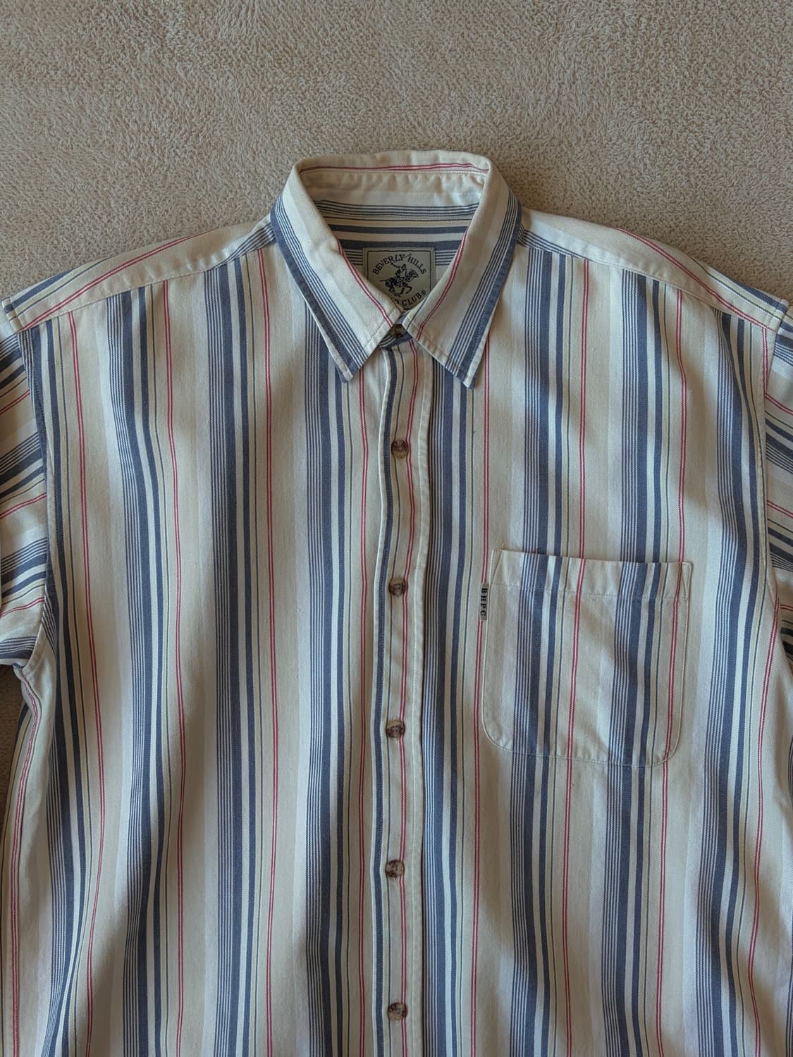 BEVERLY HILLS POLO CLUB 스트라이프 셔츠 상품이미지3