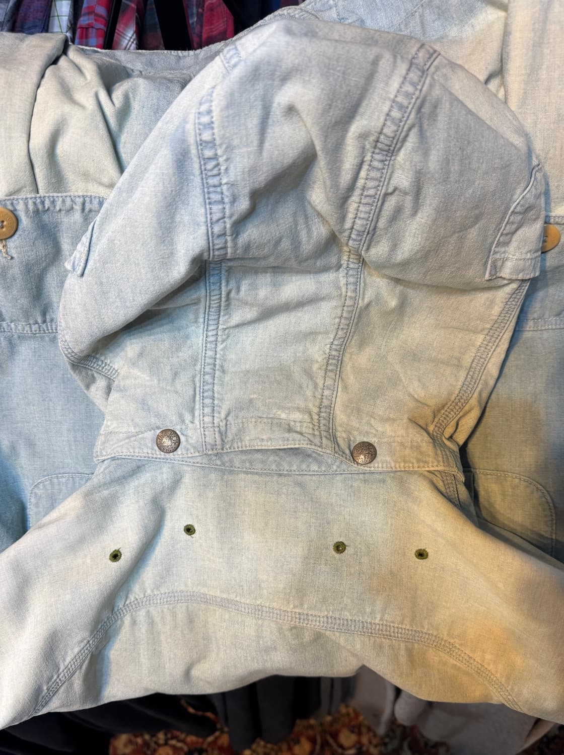 폴로 랄프로렌 샴브레이 피싱 파카 자켓 XL (543) 상품이미지7