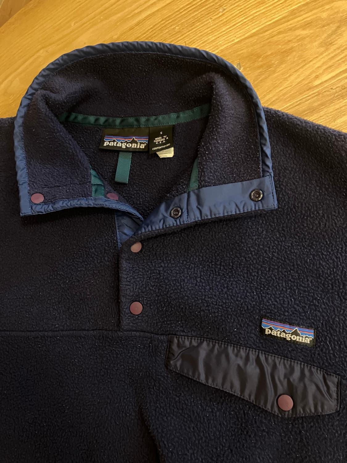 Patagonia 파타고니아 - 90s 신칠라 스냅T 상품이미지3