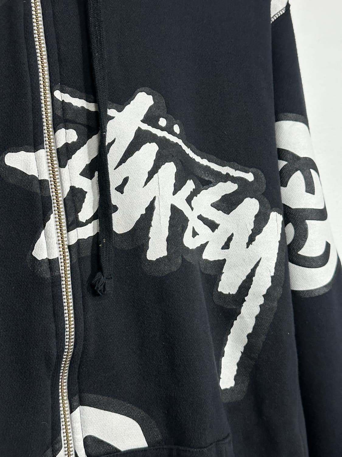 스투시 구형 후드집업 XL 상품이미지2