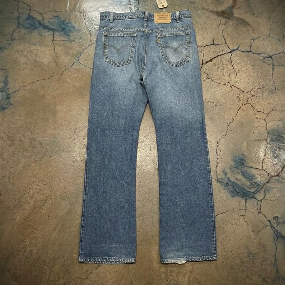 90s USA Levis 517 Orange Tab Boot Cut 상품이미지4