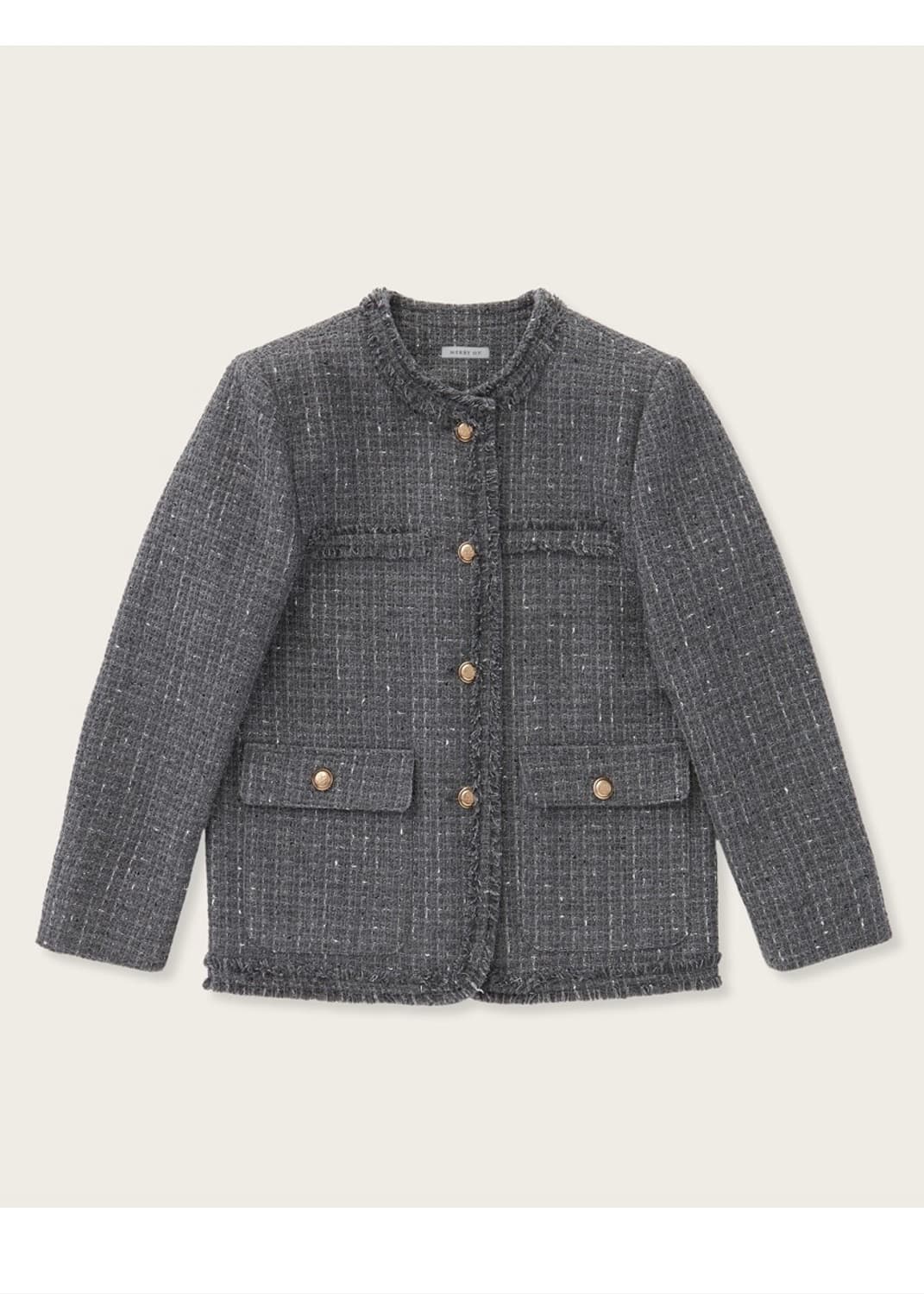 메리온 샤이어 트위드 자켓 스커트 세트 새상품 상품이미지3