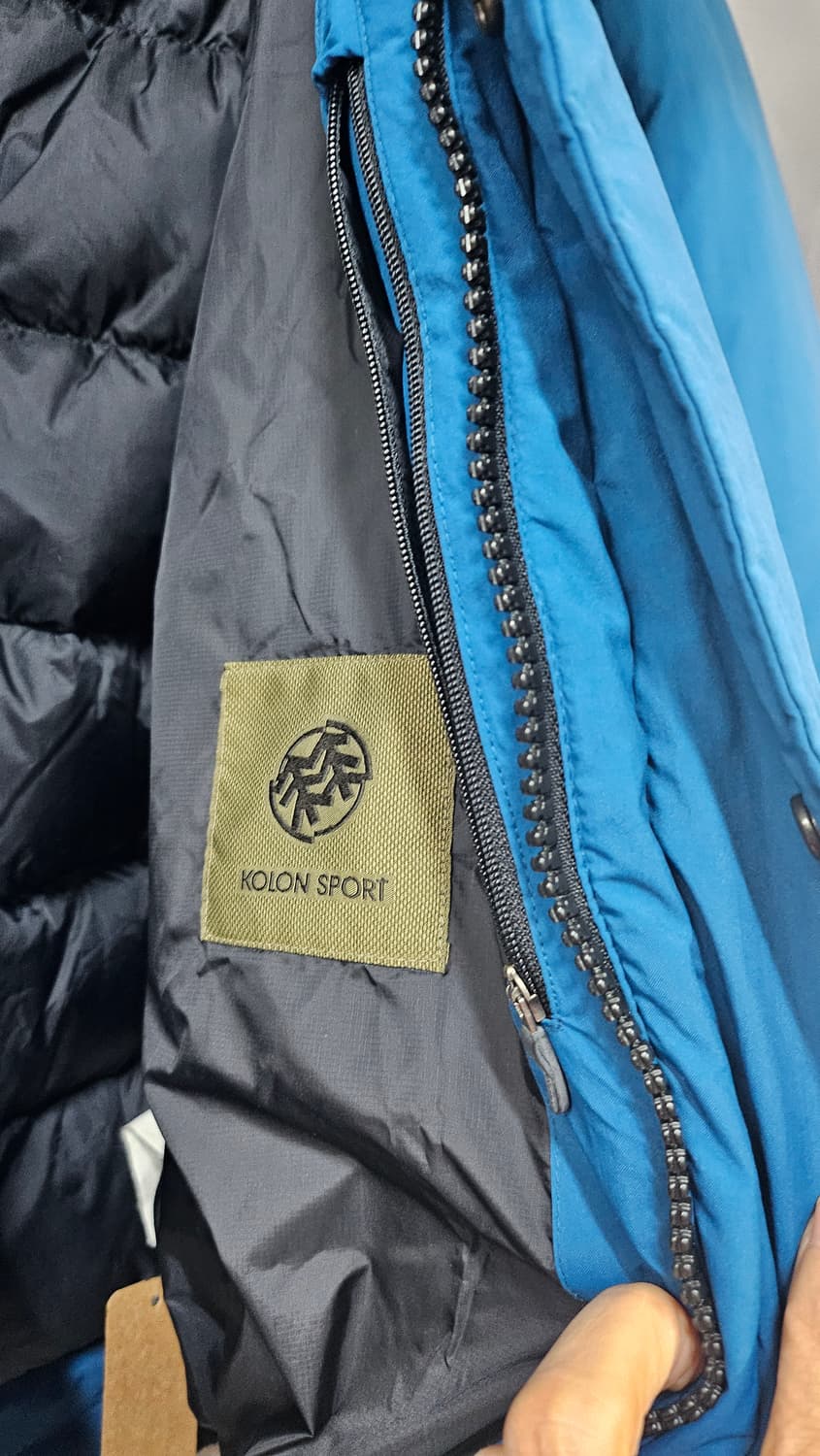 187.코오롱 스포츠 후드 패딩 점퍼 95 상품이미지8