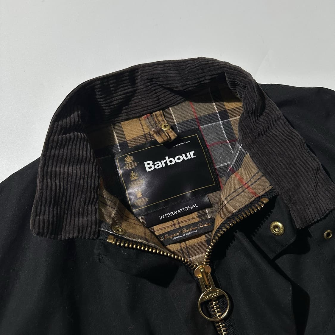 바버 인터내셔널 A7 왁스 자켓 상품이미지4
